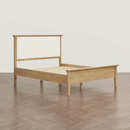 Ezra Mid-Century Boucle Platform Bed