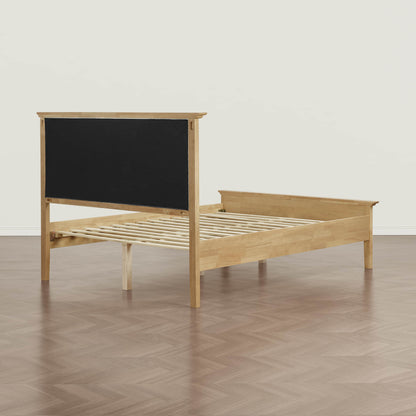 Ezra Mid-Century Boucle Platform Bed