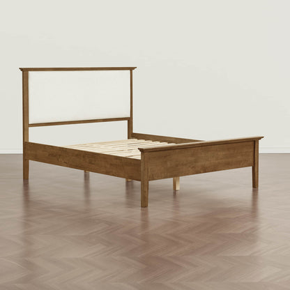 Ezra Mid-Century Boucle Platform Bed