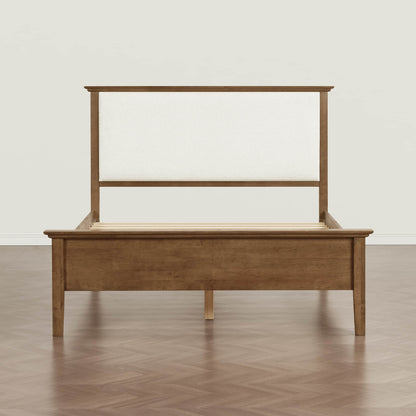 Ezra Mid-Century Boucle Platform Bed