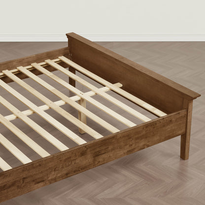 Ezra Mid-Century Boucle Platform Bed