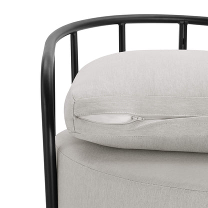 Ellie Rattan Woven Base Outdoor Bistro Set