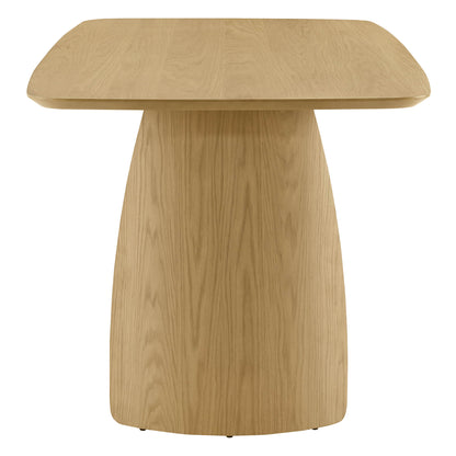 Glacia Modern Wood Dining Table