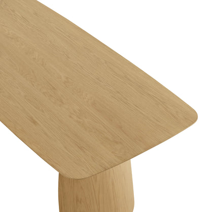 Glacia Modern Wood Dining Table