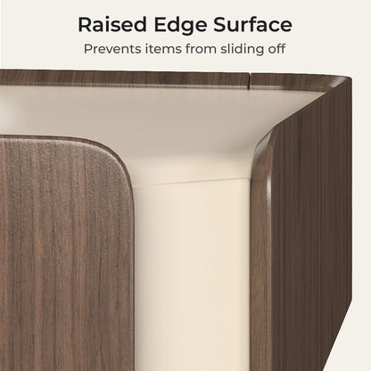 Glenn Square Storage Coffee Table with Dual Drawers