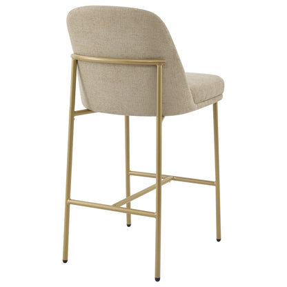Golda Basic Counter Stools with Metal Base (Set of 2)