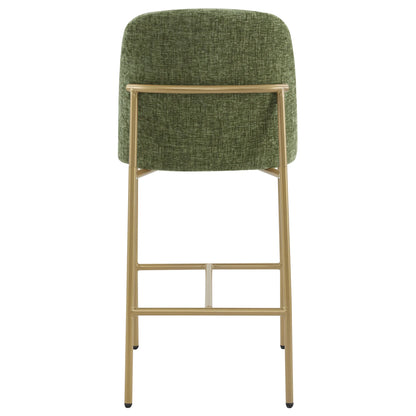 Golda Basic Counter Stools with Metal Base (Set of 2)