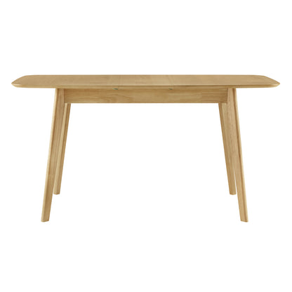 Hilda Extendable Wood Dining Table