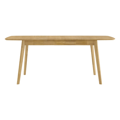 Hilda Extendable Wood Dining Table