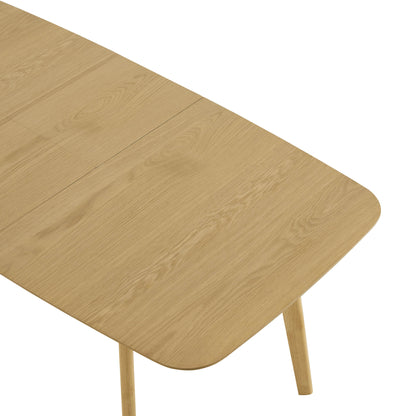 Hilda Extendable Wood Dining Table