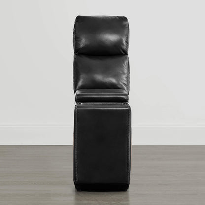 Isaac Genuine Leather Wall Hugger Power Reclining Sofa with Power Headrest