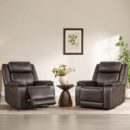 Isaac Zero Wall-hugger Power Recliner with Cup Holder