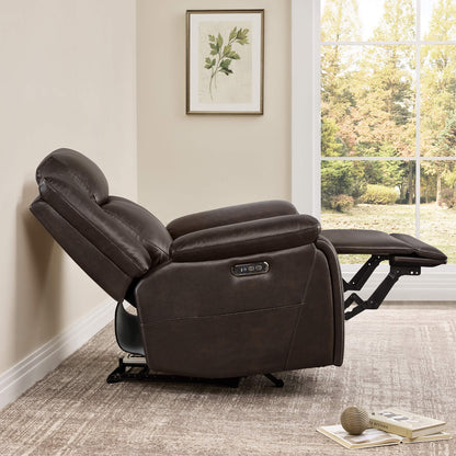 Isaac Zero Wall-hugger Power Recliner with Cup Holder