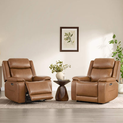 Isaac Zero Wall-hugger Power Recliner with Cup Holder