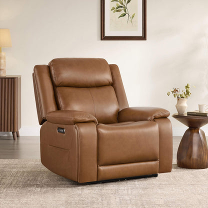 Isaac Zero Wall-hugger Power Recliner with Cup Holder