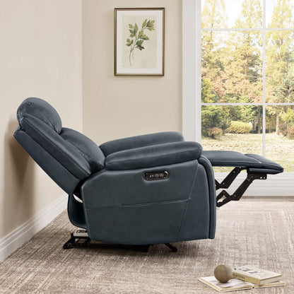 Isaac Zero Wall-hugger Power Recliner with Cup Holder