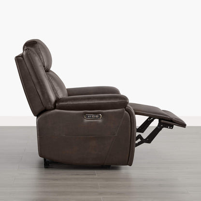 Isaac Zero Wall-hugger Power Recliner with Cup Holder