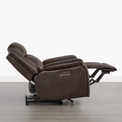 Isaac Zero Wall-hugger Power Recliner with Cup Holder