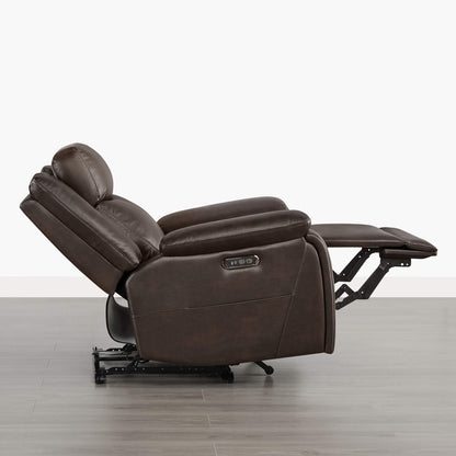 Isaac Zero Wall-hugger Power Recliner with Cup Holder