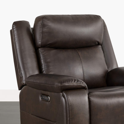 Isaac Zero Wall-hugger Power Recliner with Cup Holder