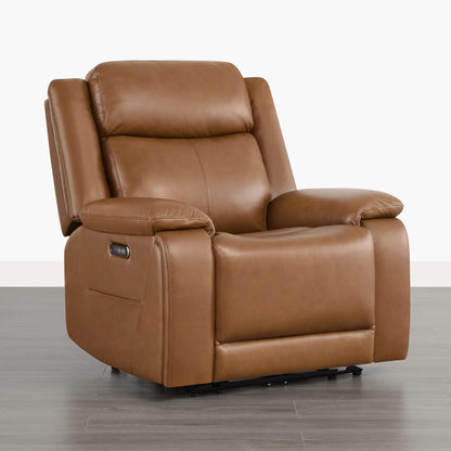 Isaac Zero Wall-hugger Power Recliner with Cup Holder