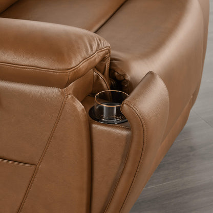 Isaac Zero Wall-hugger Power Recliner with Cup Holder