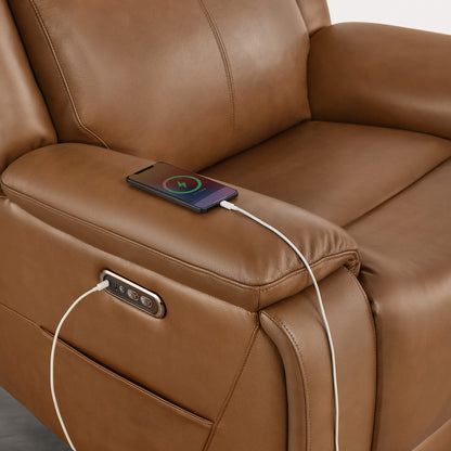 Isaac Zero Wall-hugger Power Recliner with Cup Holder