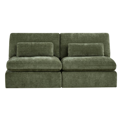 Ivy Modular Modular Armless Chair/2-Seat Armless Sofa
