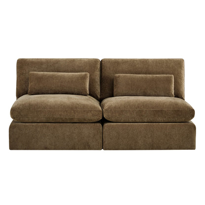Ivy Modular Modular Armless Chair/2-Seat Armless Sofa