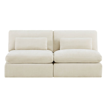 Ivy Modular Modular Armless Chair/2-Seat Armless Sofa