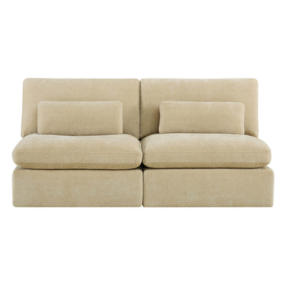 Ivy Modular Modular Armless Chair/2-Seat Armless Sofa
