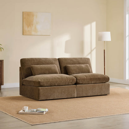 Ivy Modular Armless Chair/2-Seat Armless Sofa