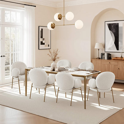 Janet Cloud-Shaped Dining Chair