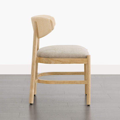 Jody Curved Rope Back Dining Chair(Set of 2)