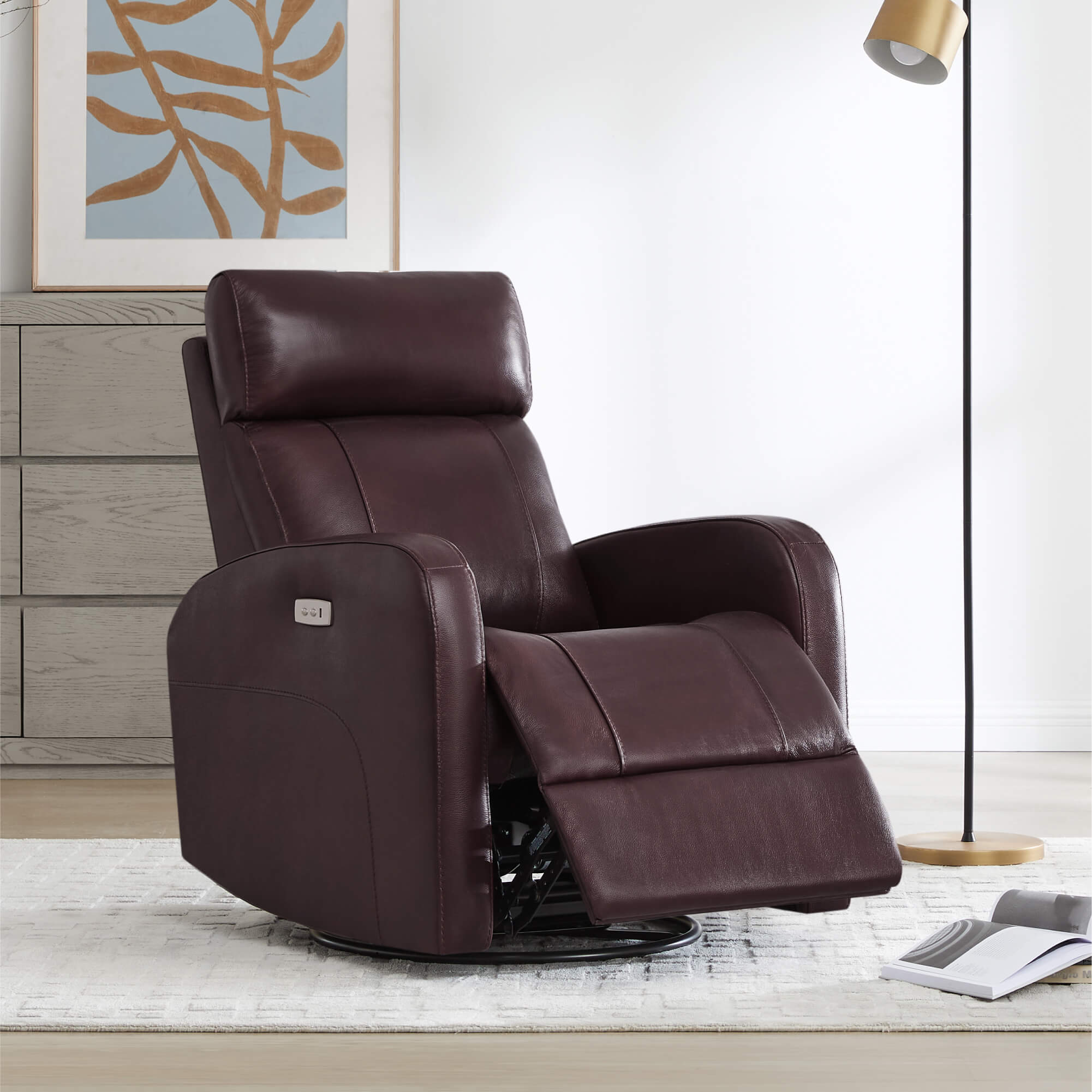 CHITA Burgundy Chair