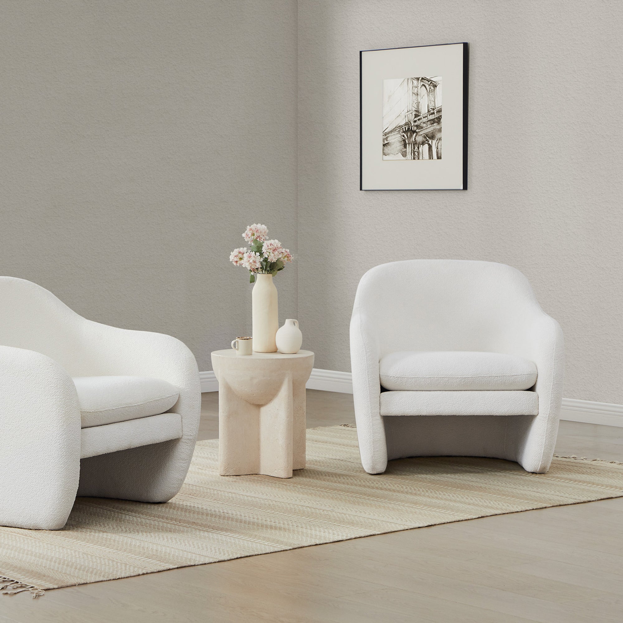 Doris outlet accent armchair