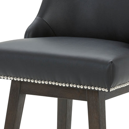 Asher Swivel Nailhead Trim Bar & Counter Stools