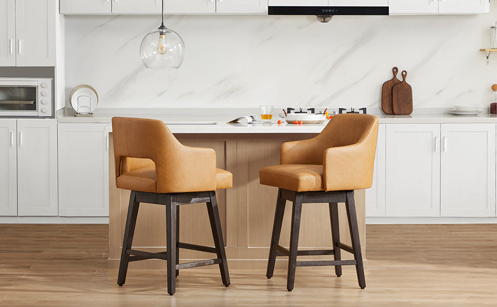 Ava Swivel Counter Stool ( Set of 2 )