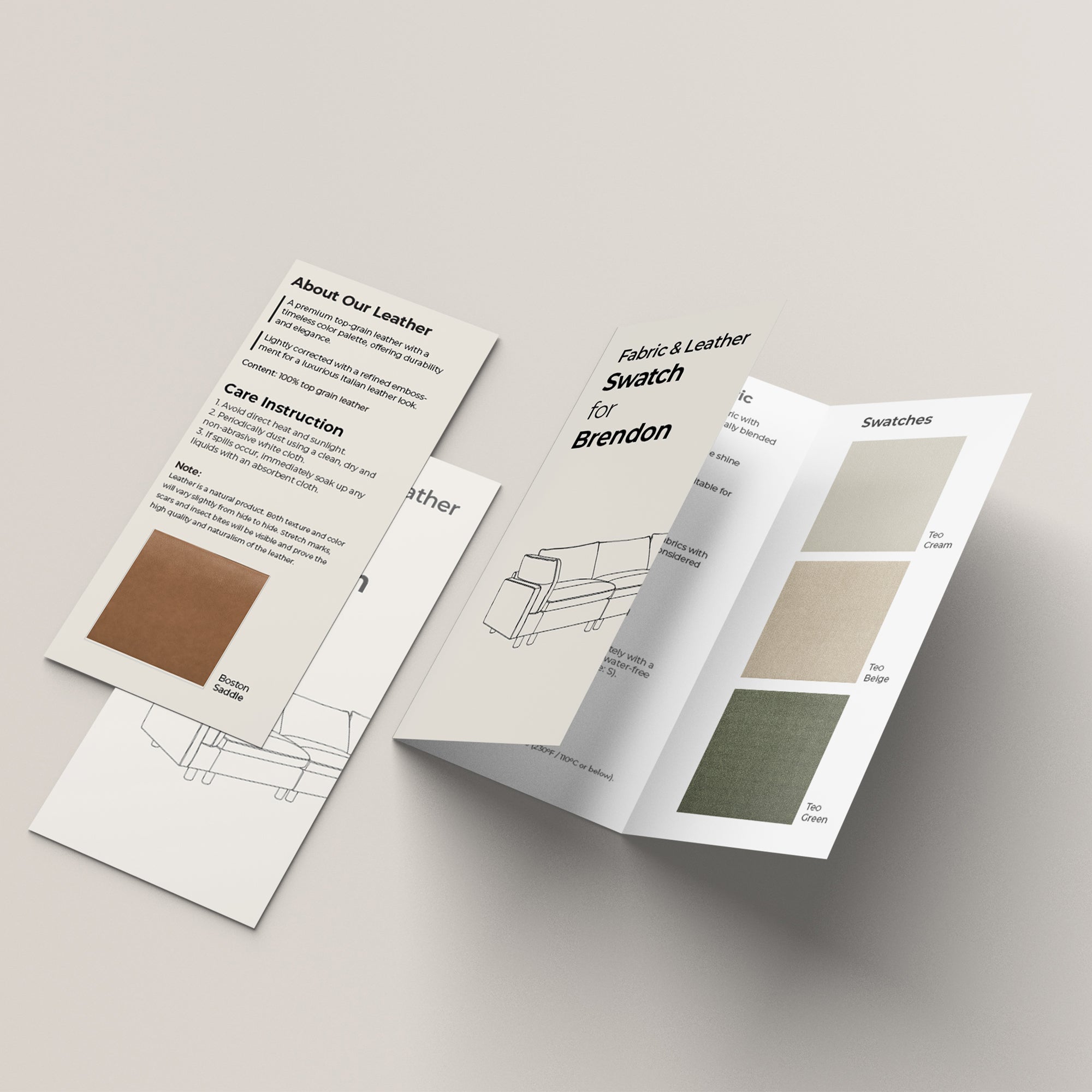 Brendon Sofa Swatches