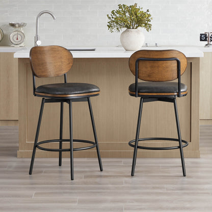Aislinn Swivel Bar & Counter Stools