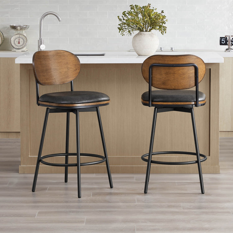Aislinn Swivel Bar & Counter Stools