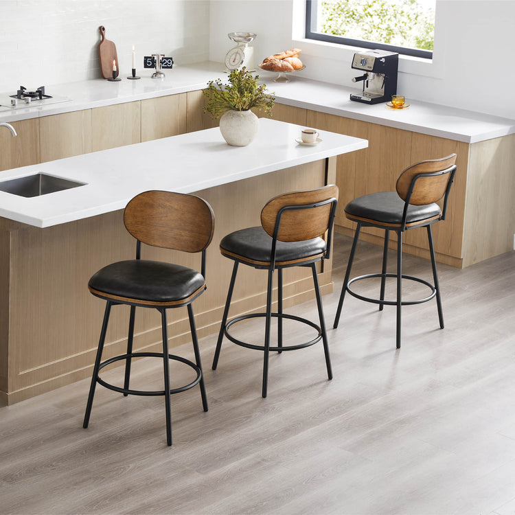 Aislinn Swivel Bar & Counter Stools