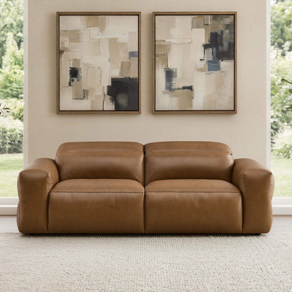 Haley Buttery-Soft 2-Seat Modular Power Reclining Sofa with Power Headrests