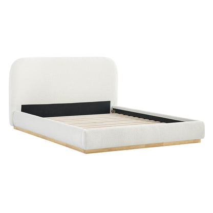 Kelda Contemporary Upholstered Platform Bed