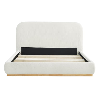 Kelda Contemporary Upholstered Platform Bed