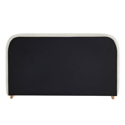 Kelda Contemporary Upholstered Platform Bed