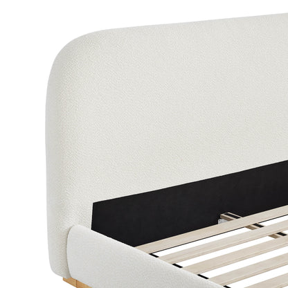 Kelda Contemporary Upholstered Platform Bed