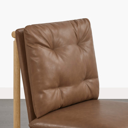 Flynn Mid-Century Tufted Plush Dining Chair(Set of 2)