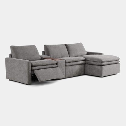 Ohana Zero Gravity Modular Lay-Flat Reclining Sofa with Chaise