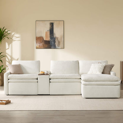 Ohana Zero Gravity Modular Lay-Flat Reclining Sofa with Chaise